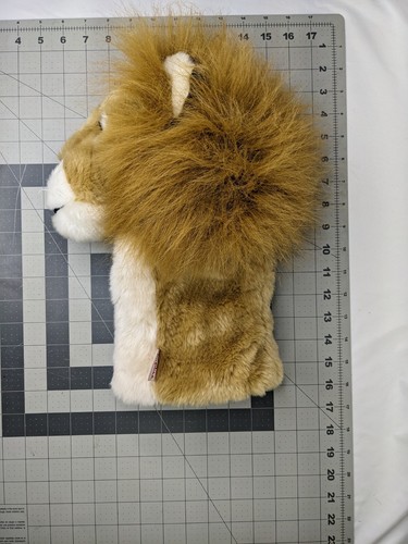 Cubierta para palos de golf Daphne de peluche león cubierta para la cabeza juguete de peluche de 14 pulgadas - Imagen 12 de 12