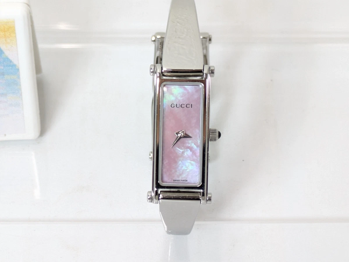 GUCCI 1500L Case Size 30mm x 12mm Band Size 16cm Ladies