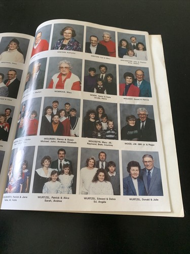 Rare - Saginaw Michigan Holy Spirit Catholic Church Directory 1991 - Picture 12 of 14