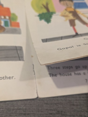 x2 Vintage Roger Red And The Little Mouse Sita Ramu 70s One Two Three And Away - Picture 12 of 13