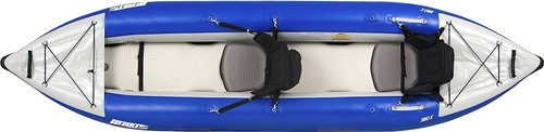 Sea Eagle 380x Explorer Pro Inflatable Kayak w/ Tall Back Seats & AB40 Paddles  - Picture 28 of 34