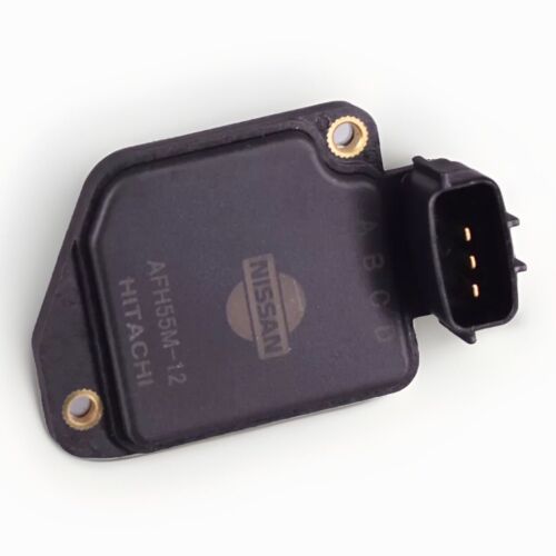OEM HITACHI Mass Air Flow MAF Sensor for 1996-2004 Nissan Truck AFH55M-12 - Picture 6 of 6