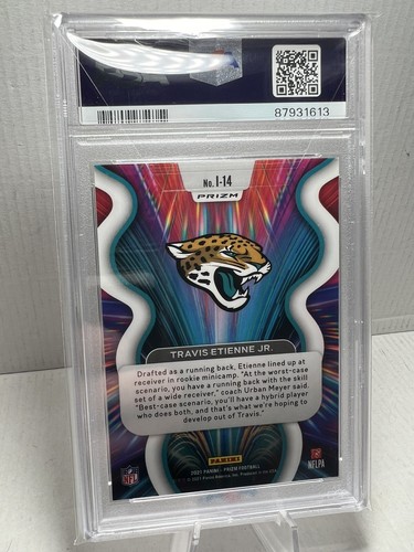 Travis Etienne Prizm Illumination Case Hit. #I-14 Rookie. SSP RC. Bevölkerung 5. - Bild 2 von 2