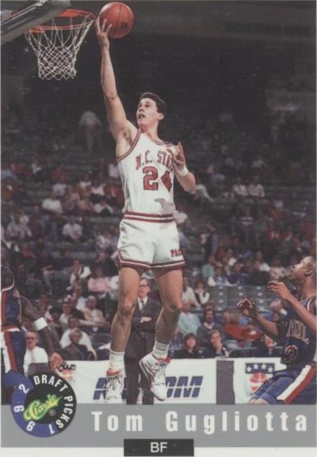1992 Classic Draft Picks - Tom Gugliotta #46 - 1 of 2