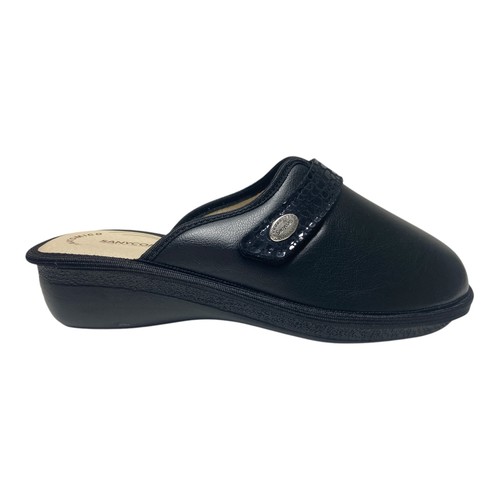 SCARPE PANTOFOLE DONNA SANYCOM BROKER IGUANA 985 NERO ORIGINALE AI 2025 - Picture 2 of 6