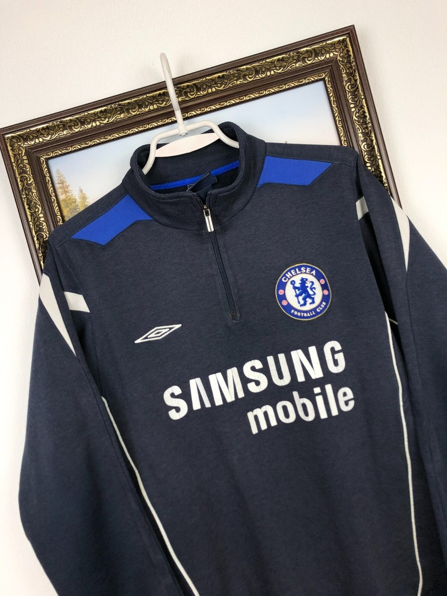 【大きいサイズ】UMBRO CHELSEA ゲームシャツ アイスブルー　y2k チェルシー Umbro サッカー シャツ ユニフォーム y2k ユニ