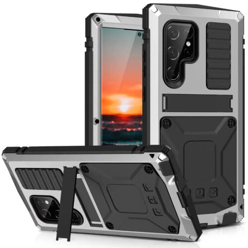 Funda con soporte de 2 capas de cuerpo completo a prueba de golpes para Samsung Galaxy S25 Ultra - Imagen 1 de 28