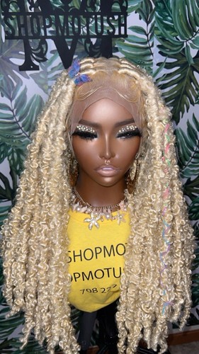 braided wigs for black womens Full Lace Locs Faux Locs - Picture 3 of 8