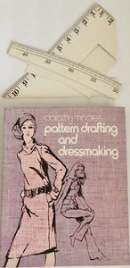 Dorothy-Moore-039-s-Pattern-Drafting-Dressmaking-1971-Triangle-Plus-Extra-Booklets