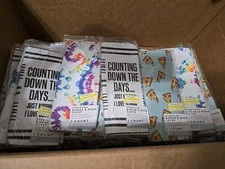 Lot Of 78 Stretchy Binder & Book Cover fits up to 10.5"x11.5" (3 Differe Design)