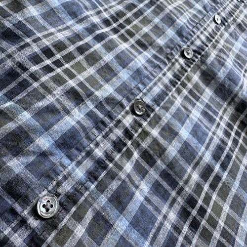 THEORY Zack PS Boyer Long Sleeve Lightweight Button Up Shirt Mens Large Plaid - Picture 6 of 14