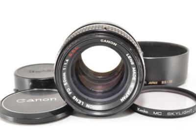 キャノン Canon FD 50mm f1.4 SSC[付属品多数] #2671 Canon FD 50mm f1.4 SSC many accessories 2671 | eBay