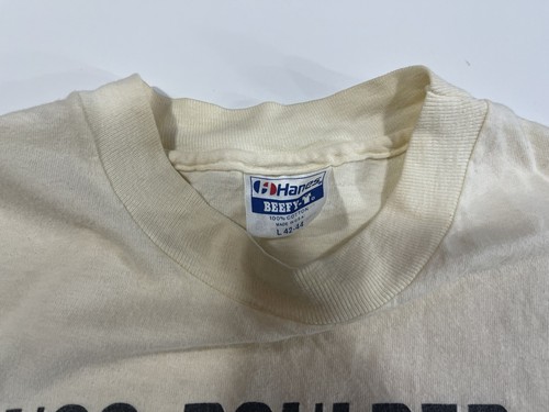 USS Boulder  Amphibious Assault VTG Hanes Beefy T Cotton L  Made USA - Bild 5 von 6