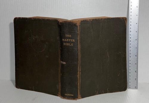 1926 The Master Study Bible J. Wesley Dickson Indexed 1926. G - Picture 12 of 12