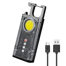 Magnetic Portable Keychain Mini USB Work Light Camping Side Light Multi-function