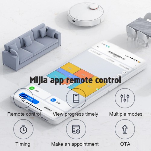 Xiaomi Robot Vacuum Cleaner 3C Mopping LDS Laser Navigation Zone Clean 4000Pa  - Picture 3 of 12