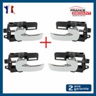 Manivelles poignées de portière intérieure de porte noirs pour le côté arrière pour automobile