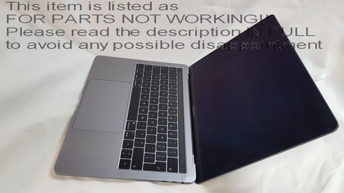 PARTS REMOVED! Apple MacBook Pro 2018 Touch Bar 13" Laptop - Picture 11 of 16