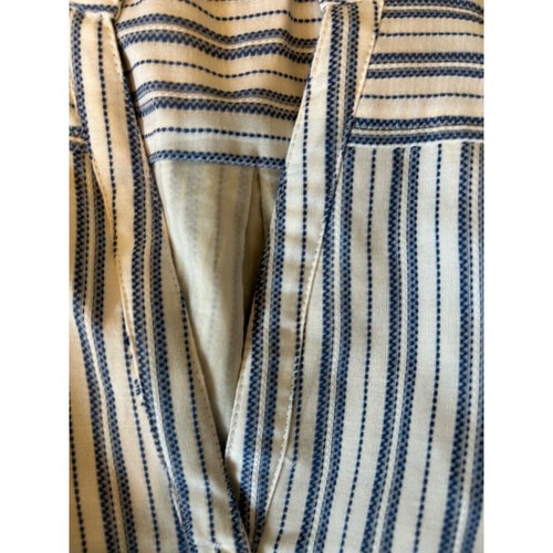 J. Abito Camicia Crew Mercantile Righe Con Cintura Manica Lunga Casual Taglia S - Foto 7 di 9