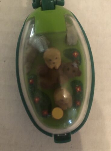 Portachiavi Takara Pocket Critters Honey Bear mancante top funziona per pochi secondi 1995 - Foto 2 di 3