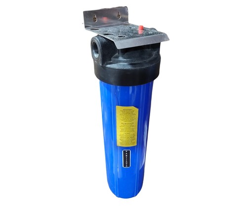 20-inch Jumbo Blue Housing Filter Assembly with 5 Micron Thread Filter - Picture 3 of 4