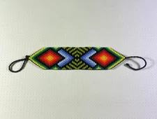 Embera Chami beaded Bracelet by women of the Colombian indigenous tribe 3180