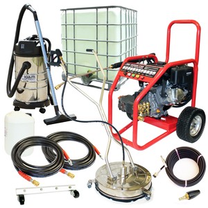 washer driveway petrol business paving drain lease pressure cleaning kit week warrior jet block clean pack