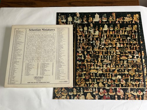 Complete ! Sebastian Miniatures *500 Piece* Puzzle Figurines Dahl Rogers Group - Picture 9 of 16