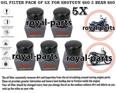 OIL FILTER PACK OF FIT FOR ROYAL ENFIELD BEAR 650 SHOTGUN 650