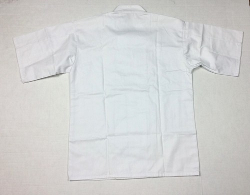 Abrigo de Chef HiLite Unisex Media Manga 10 Botones 540-WH Talla Pequeña - Imagen 7 de 7