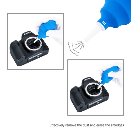 JJC Blau Gummi Luft Gebläse Pumpe Staubreiniger für Kamera/Objektiv/Tastatur/Computer - Bild 2 von 10