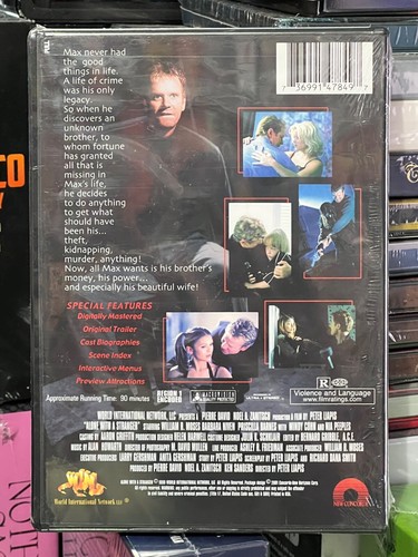 Alone With A Stranger (DVD) William R. Moses, Barbara Niven, Nia Peeples, NEW! - Picture 2 of 4