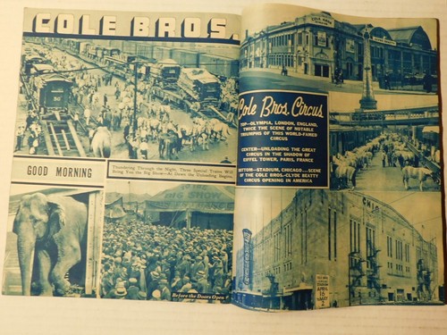 Rare Original 1930's Cole Bros. Circus - Ken Maynard Program - Picture 8 of 10