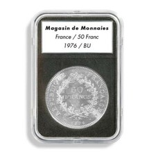 Square coin capsules EVERSLAB inner diameter 27 mm