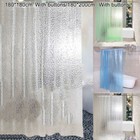 Rideaux de douche transparents PEVA