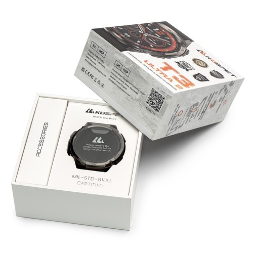 KOSPET® TANK T3 ULTRA 2 Smartwatch Dual GPS Obudowa ze stali nierdzewnej 15 dni Bateria - Zdjęcie 13 z 14