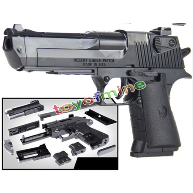 Bambini Nuovo di Zecca Bambini Giocattoli Building Blocks Pistola modello assemblaggio PISTOLA US