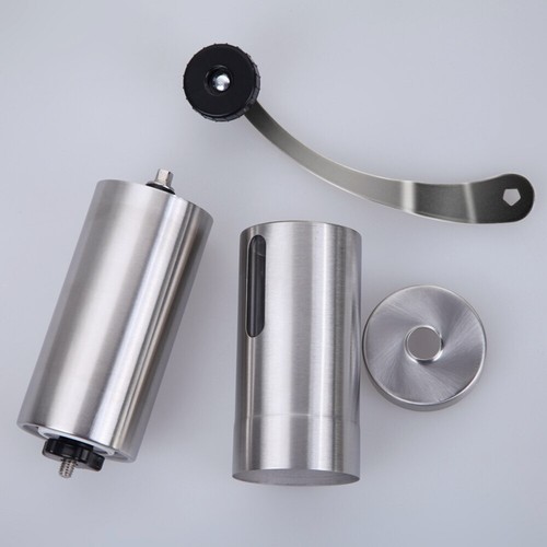 Stainless Steel Manual Coffee Grinder Washable Portable Hand Coffee Bean Mill - Bild 6 von 8