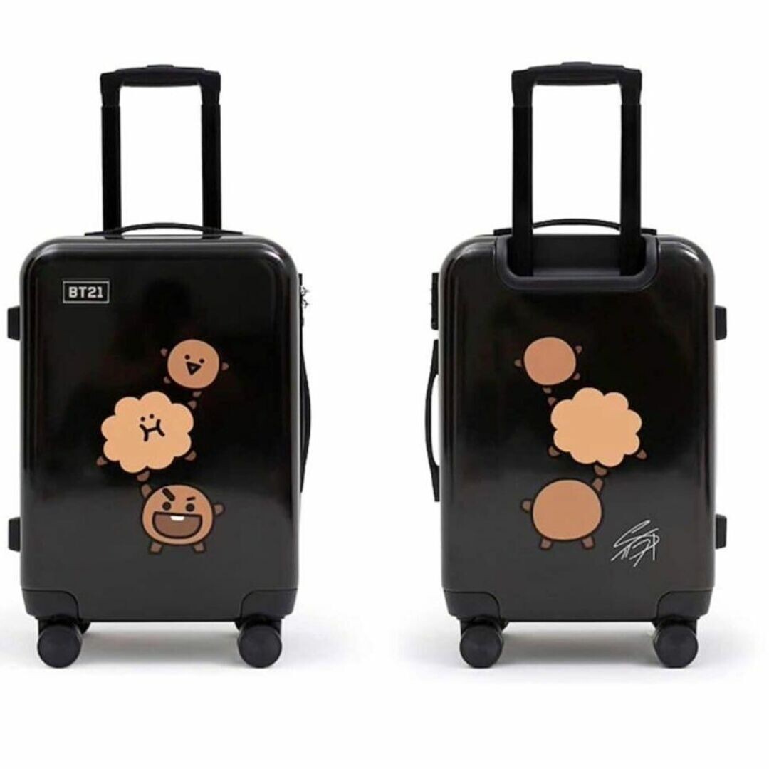 BTS BT21 LINE Friends Carry Case Travel Bag Suitcase 24 in