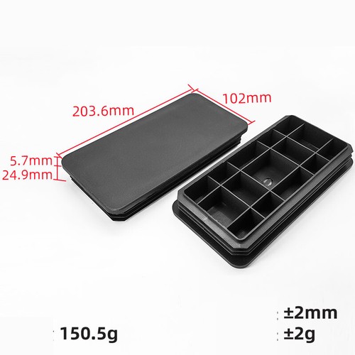 Tapas de extremo cuadradas de plástico negro tubo rectangular insertos tapón tapón - Imagen 65 de 65