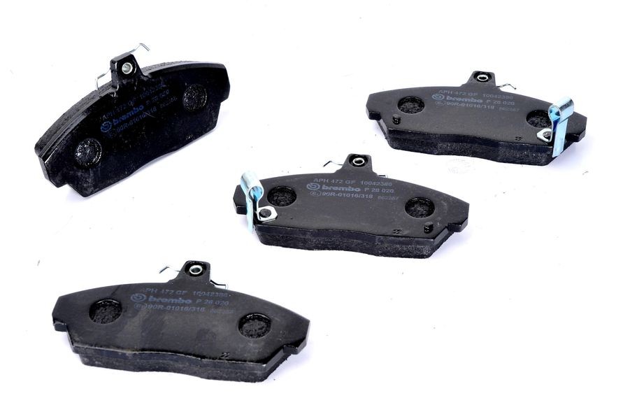 Für BREMBO KLOCKI SZCZEKI CYLINDERKI P 28 020 BRAKE PADS FRONT - Bild 6