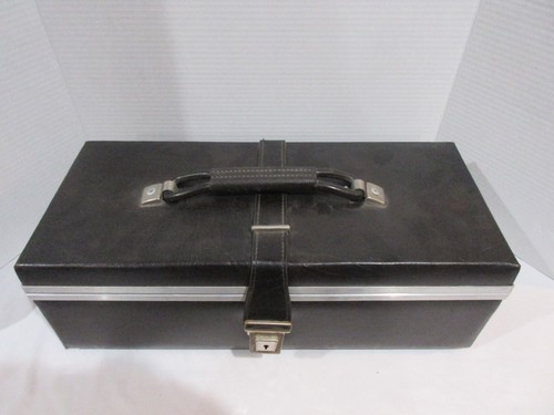 8 track case with handle 24 slot hard case - Picture 2 of 3