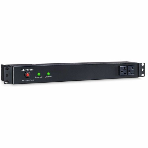 Supresor de sobretensiones Cyberpower Rackbar Rm 1u Rkbs20s2f10r 20a 12 salidas - - Imagen 3 de 7