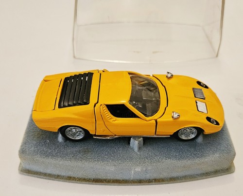 POLITOYS M 552 LAMBORGHINI MIURA P 400 POSITANO SCURO - 1/43 - ORIGINAL MINT BO - Imagen 3 de 6