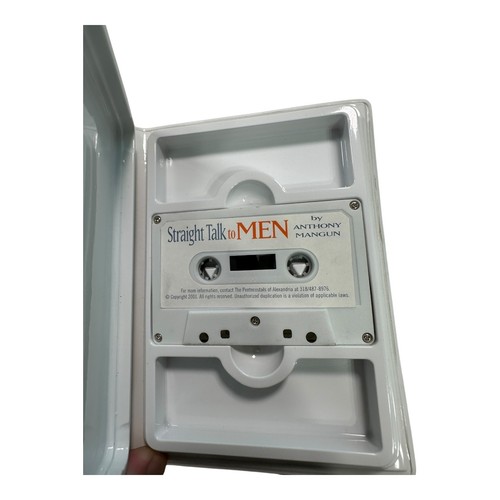 Straight Talk to Men Audio Cassette Anthony Mangun Religion Morality - Picture 3 of 3