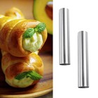 Stainless Steel Pastry Tube Set for Making Cream Horns and Cones