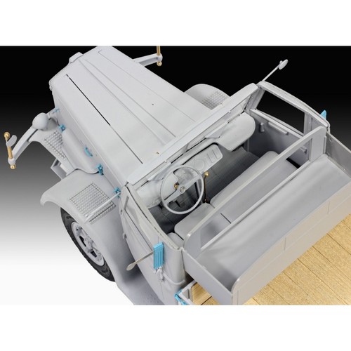 Revell 07580 1:24 Büssing 8000 S 13 mit Trailer "Platinum Edition" - Bild 3 von 6