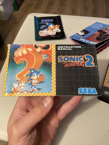 Sonic The Hedgehog 2 (Sega Mega Drive) Juego PAL Completo CIB con Póster Manual - Imagen 20 de 24