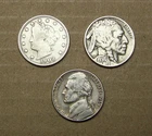 Starter  Collection  Mix Lot of  3 Old  US  Coins   ACTUAL  COINS    90319203-06