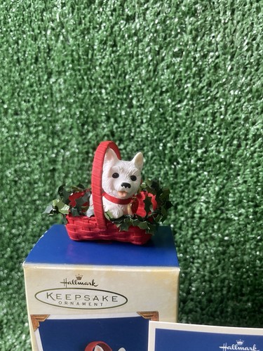2005 Hallmark Ornament Repaint Puppy Love Westie Terrier - Bild 2 von 4